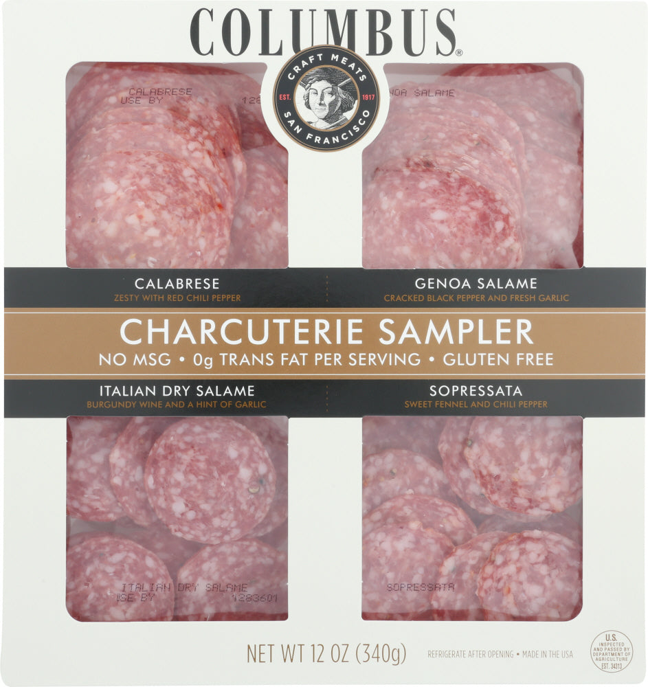 COLUMBUS: Charcuterie Sampler, 12 oz