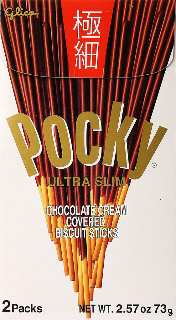 GLICO: Poky Gokuboso Chocolate, 2.5 oz