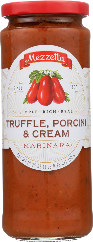 MEZZETTA: Porcini & Cream Truffle Marinara, 16.25 oz