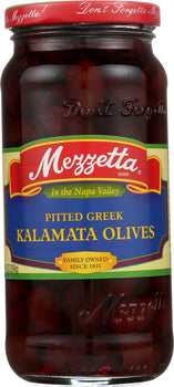 MEZZETTA: Pitted Greek Kalamata Olives, 9.5 oz