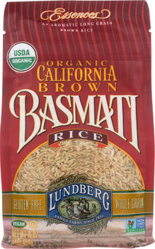 LUNDBERG: Rice Brown Basmati Essence, 16 oz.