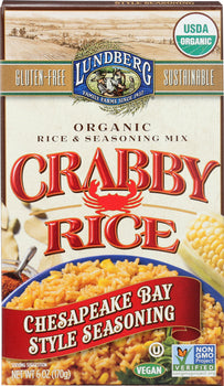 LUNDBERG: Mix Rice Crabby, 6 oz