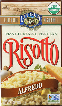 LUNDBERG: Organic Risotto Alfredo, 5.5 Oz