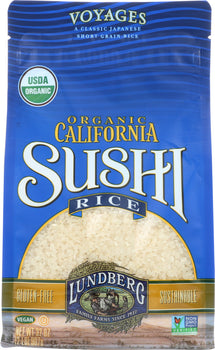 LUNDBERG: Organic California Sushi Rice, 2 lb