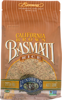 LUNDBERG: California Brown Basmati Rice, 2 lb