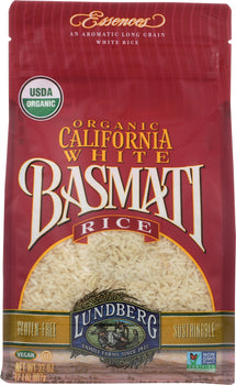 LUNDBERG: Organic California White Basmati Rice, 2 lb