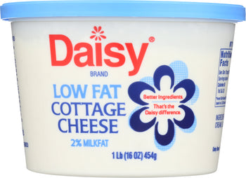 DAISY: Low Fat Cottage Cheese 2% Milkfat, 16 oz