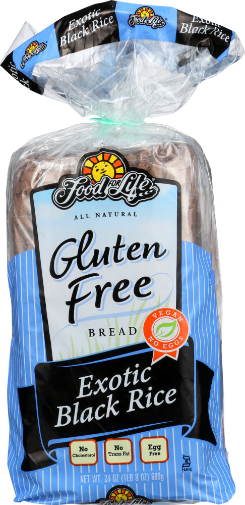 FOOD FOR LIFE: Gluten Free Exotic Black Rice Bread, 24 oz