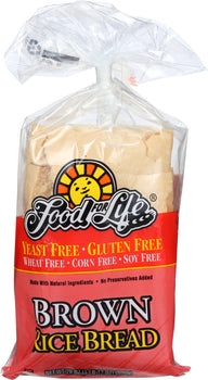 FOOD FOR LIFE: Brown Rice Bread, 24 oz