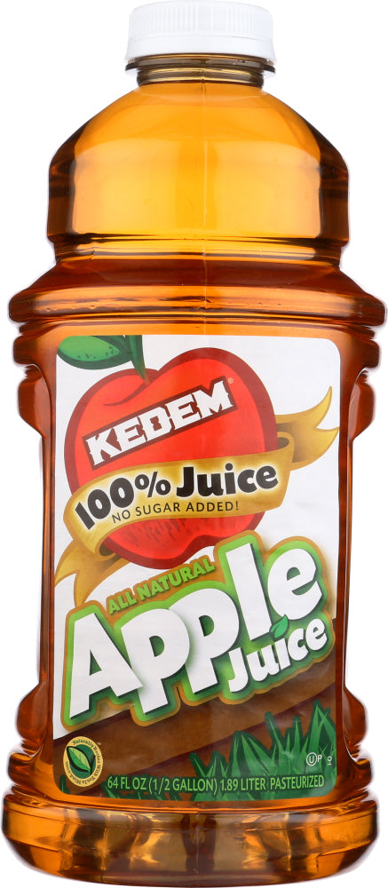 KEDEM: All Natural Apple Juice, 64 Oz