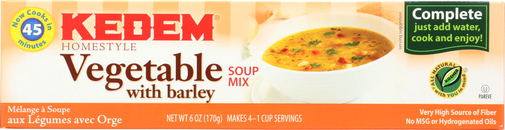 KEDEM: Soup Mix Vegetable Cello, 6 oz