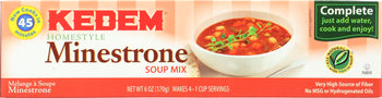 KEDEM: Soup Mix Minestrone Cello, 6 oz