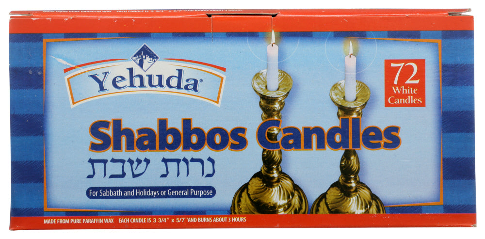 YEHUDA: Candle Sabbath, 72 pc