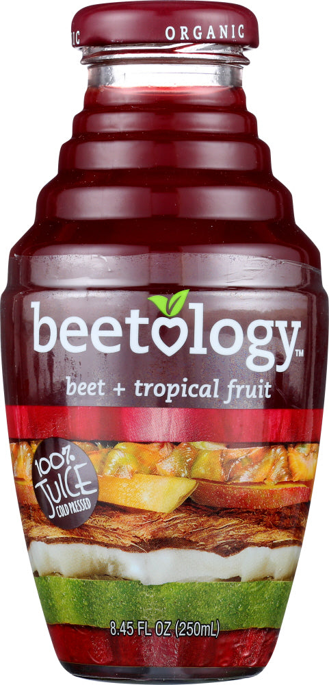 BEETOLOGY: Beet Tropical Fruit Juice, 8.45 oz