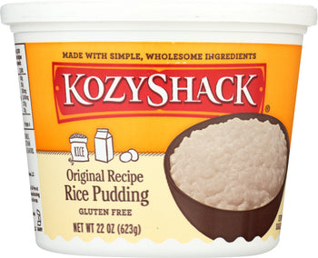 KOZY SHACK: Original Recipe Rice Pudding, 22 oz