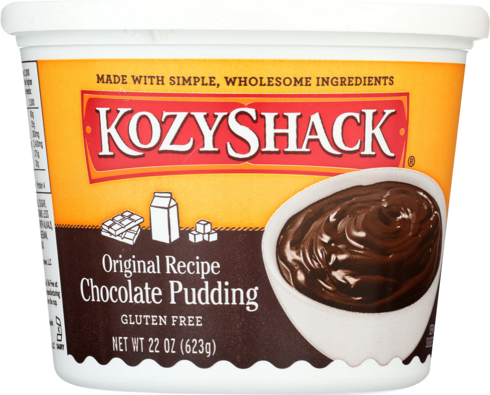 KOZY SHACK: Original Recipe Chocolate Pudding, 22 oz