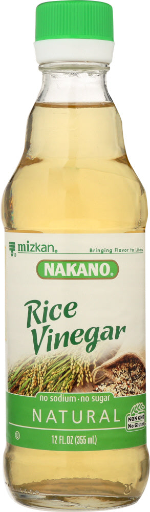 NAKANO: All Natural Rice Vinegar, 12 oz