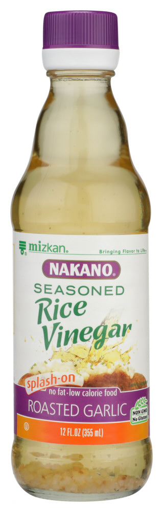 NAKANO: Roasted Garlic Seasoned Rice Vinegar, 12 oz