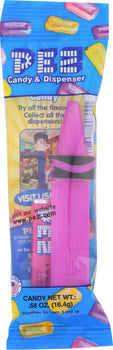 PEZ: Pez Dispenser Crayola PLYBG, .58 oz