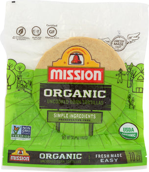 MONTERREY: Flour Corn Tortilla Organic, 14.1 oz