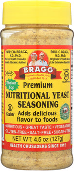 BRAGG: Premium Nutritional Yeast Seasoning, 4.5 oz