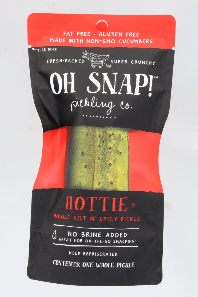 OH SNAP: Hottie Whole Hot & Spicy Pickle, 3 oz