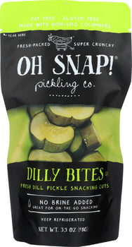 OH SNAP: Dilly Bites Fresh Dill Pickle, 3.5 oz