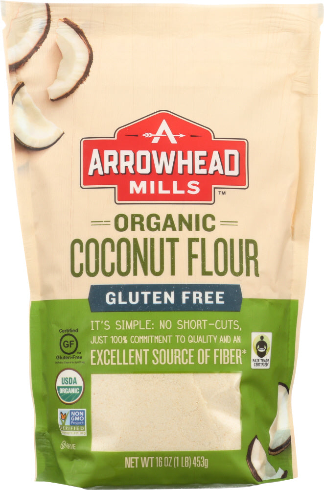 ARROWHEAD MILLS: Organic Coconut Flour, 16 oz