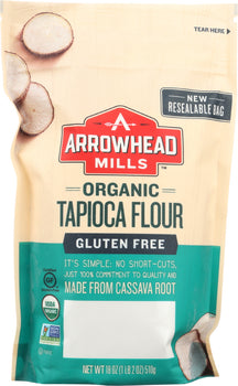 ARROWHEAD MILLS: Organic Tapioca Flour, 18 oz