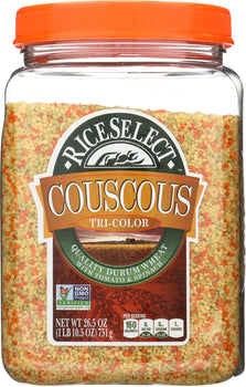 RICESELECT: Tri-Color Couscous, 26.5 oz