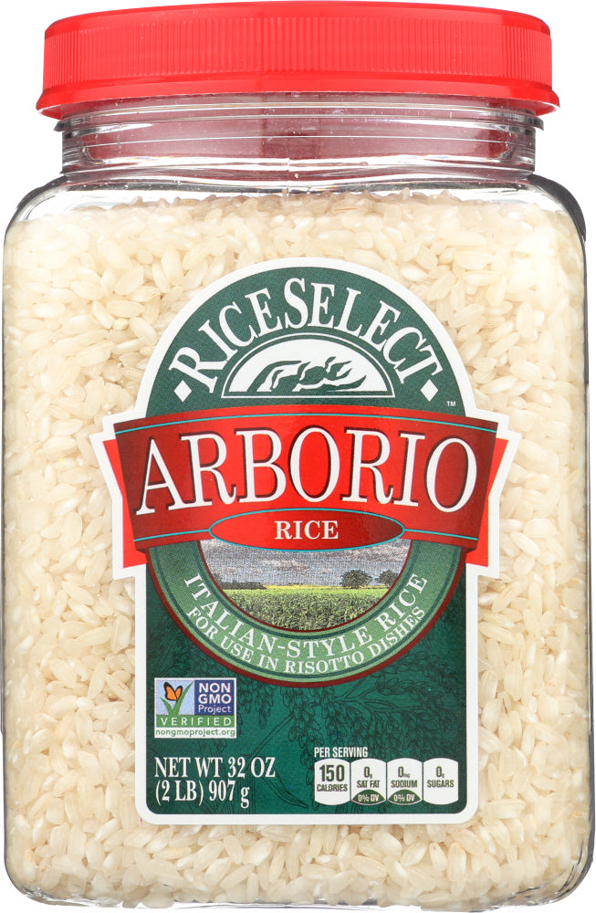 RICE SELECT: Arborio Italian Style Rice, 32 Oz