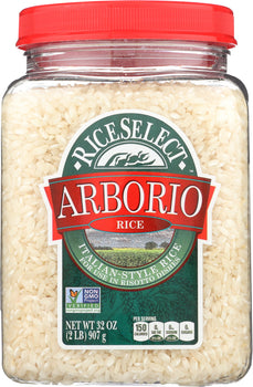 RICE SELECT: Arborio Italian Style Rice, 32 Oz