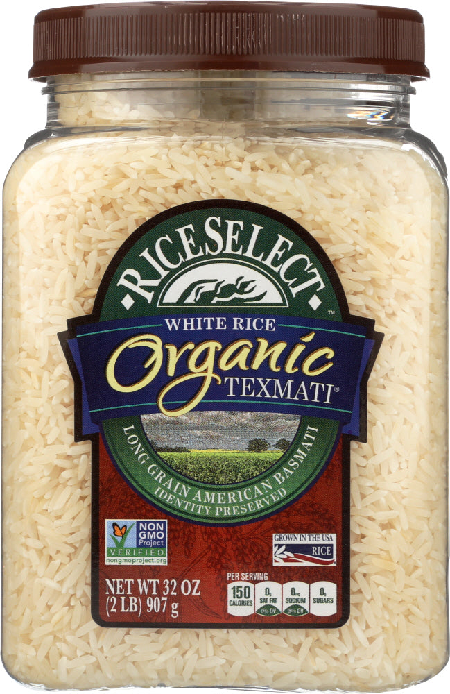 RICESELECT: Organic Texmati White Rice, 32 oz