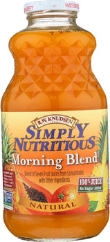 R.W. KNUDSEN: Simply Nutritious Morning Blend Juice, 32 oz