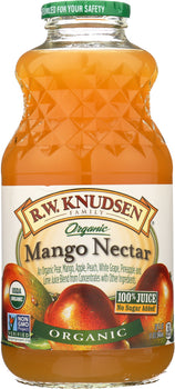 KNUDSEN: Juice Mango Nectar Organic, 32 oz