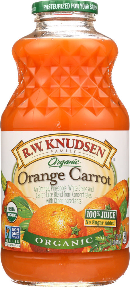 R.W. KNUDSEN: Organic Orange Carrot Juice, 32 oz