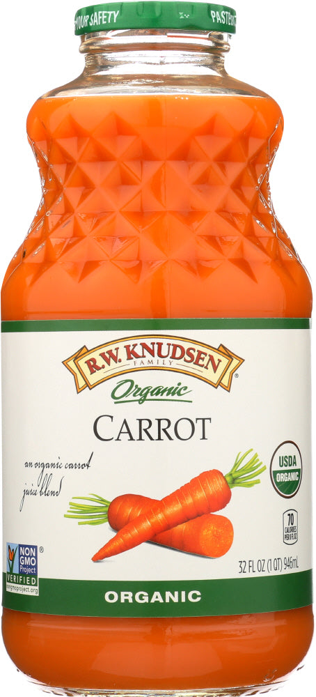 KNUDSEN: Beverage Carrot Organic, 32 oz