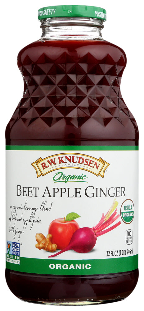 KNUDSEN: Organic Beet Apple Ginger Juice, 32 fl oz