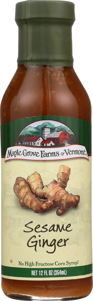 MAPLE GROVE: Sesame Ginger Dressing, 12 oz