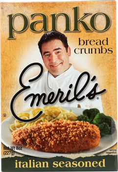 EMERILS: Italian Seasoned Panko Breadcrumbs, 8 oz