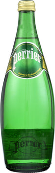 PERRIER: Water Sparkling Plain, 25 fl oz