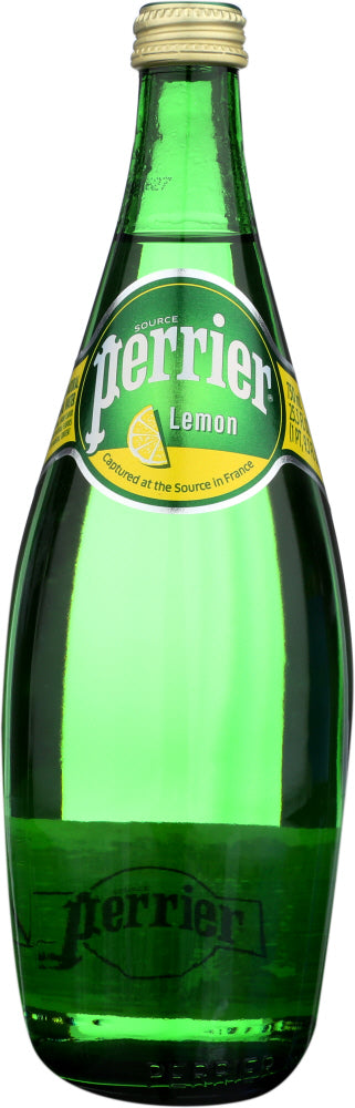 PERRIER: Water Sparkle Lemon, 25 fo