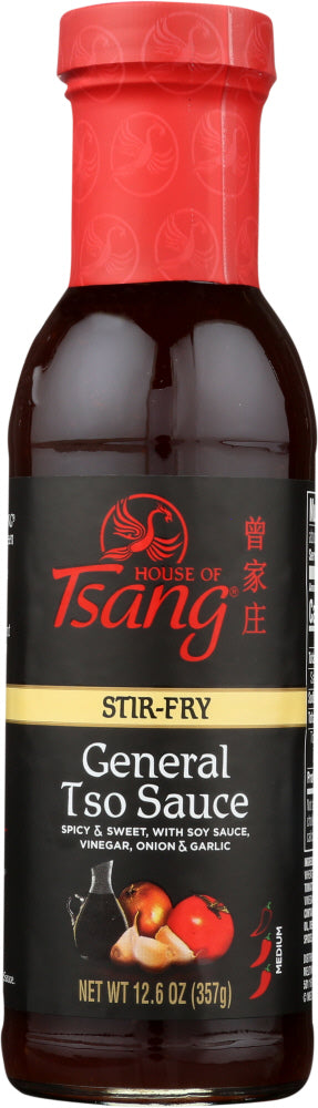 HOUSE OF TSANG: Sauce Stir-fry General Tso Hot, 12.6 oz