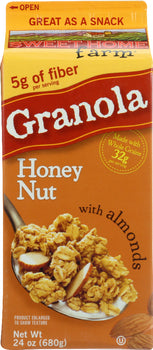 SWEET HOME: Honey Nut with Almonds Granola, 24 oz