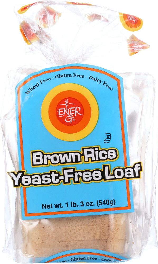 ENER-G FOODS: Brown Rice Yeast-Free Loaf, 19 oz