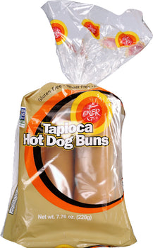 ENER G FOODS: Tapioca Hot Dog Buns, 7.76 oz