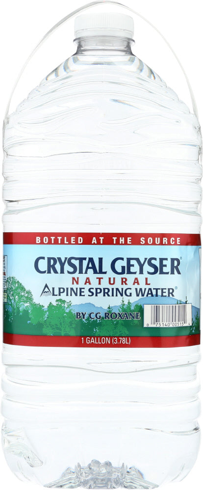 CRYSTAL GEYSER: Alpine Spring Water, 1 gal