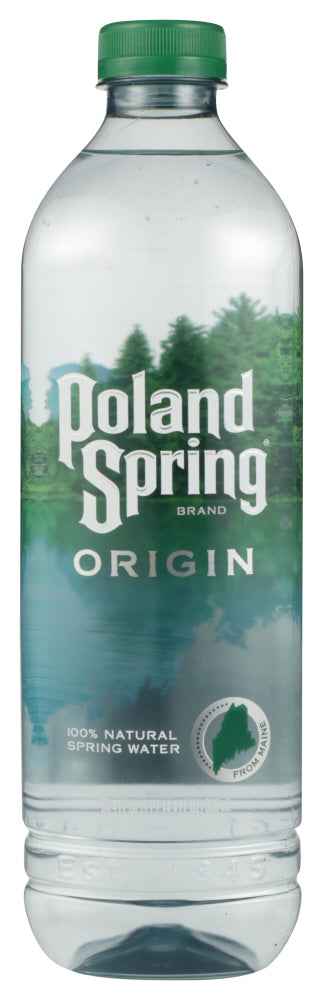 POLAND SPRING: Origin 100% Natural Spring Water, 30.43 fl oz