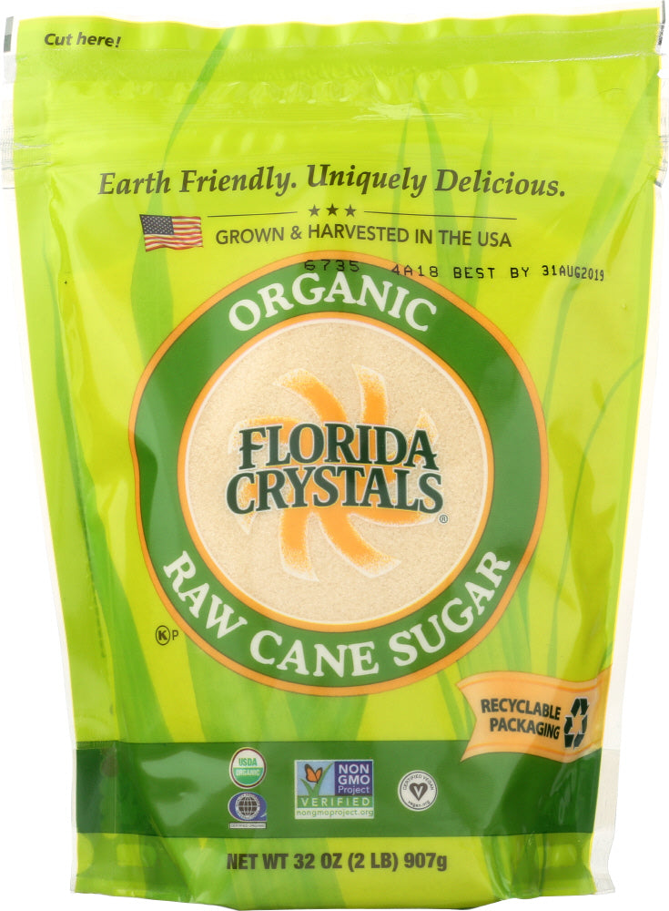 FLORIDA CRYSTALS: Sugar Cane Organic, 2 lb