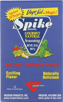 SPIKE: Vege-Sal Magic Gourmet Natural Seasoning, 20 oz